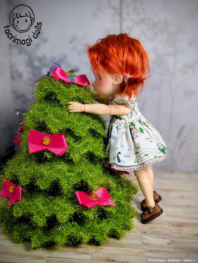 Аутфит с овечкой для куколок Монст (Xiaomi Monst doll)