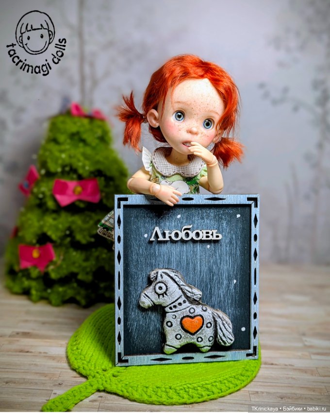 Аутфит с овечкой для куколок Монст (Xiaomi Monst doll) (фото 7)