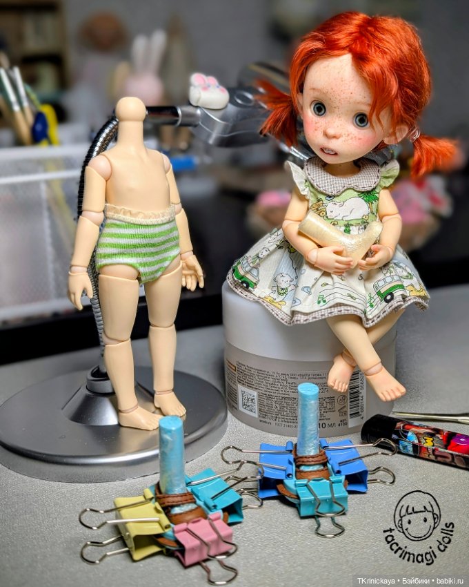 Аутфит с овечкой для куколок Монст (Xiaomi Monst doll) (фото 8)