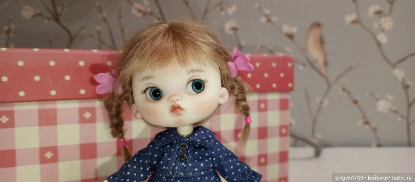 Малышка Бу на теле юми — Авторские куклы