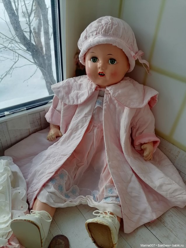 Антикварный малыш из композита, 55 см (фото 3)