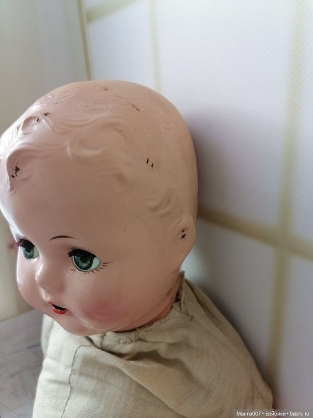 Антикварный малыш из композита, 55 см