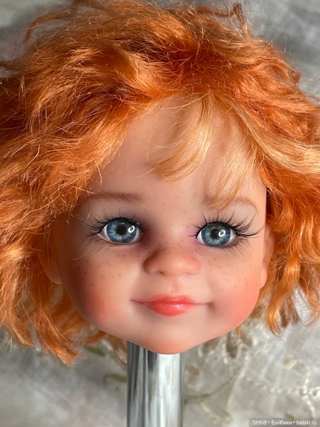 Голова куклы Паола Рейна мальчик (молд Клепа) (фото 5)
