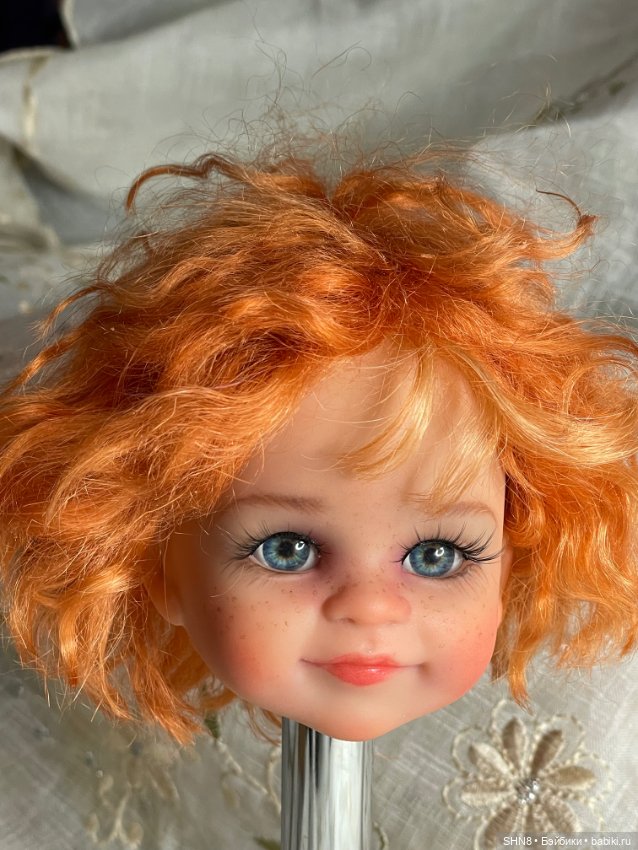 Голова куклы Паола Рейна мальчик (молд Клепа) (фото 3)