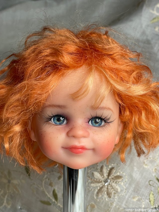 Голова куклы Паола Рейна мальчик (молд Клепа) (фото 4)