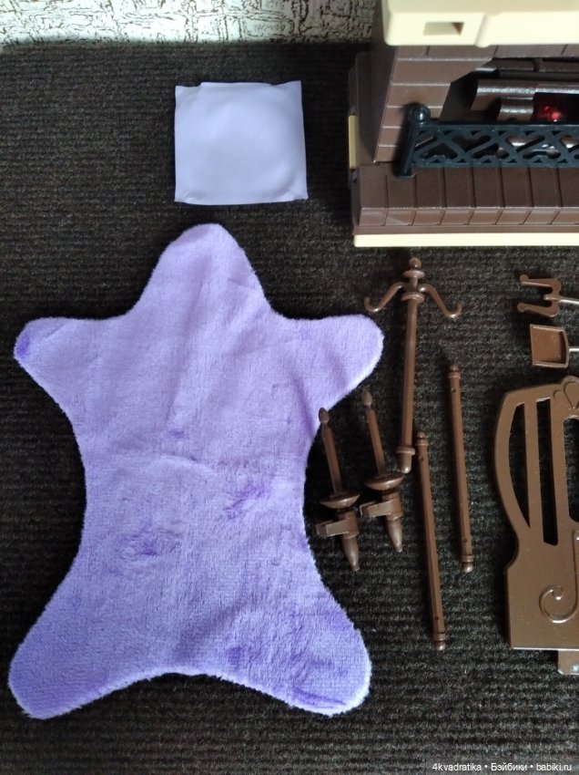 Камин и кресло — Кукольная мебель (фото 4)