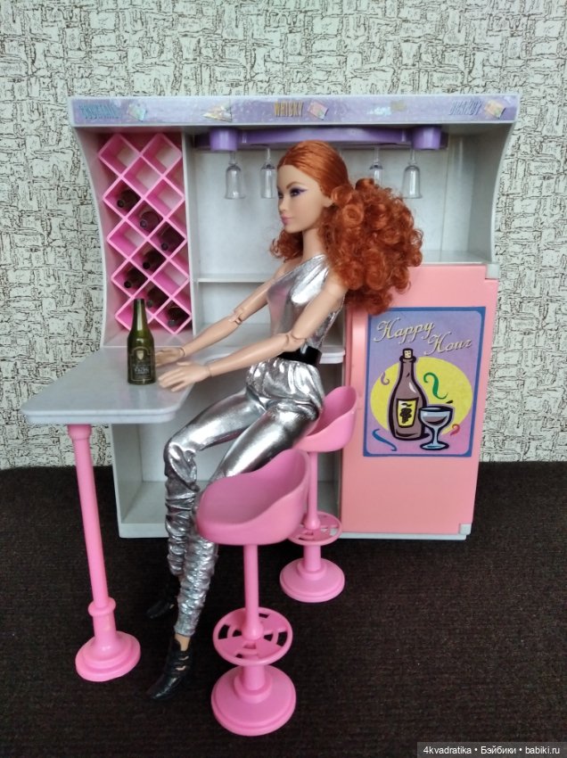 Кухня - бар — Кукольная мебель (фото 4)