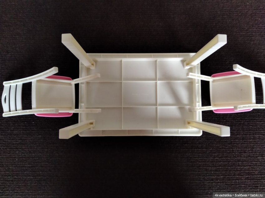 Кухня для кукол, стол, стулья (фото 6)