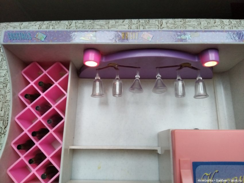 Кухня - бар — Кукольная мебель (фото 3)