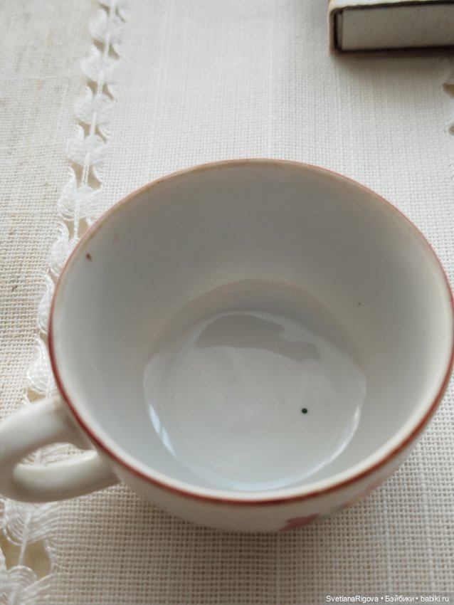 Фарфоровая чайная пара — Винтажные куклы и игрушки детства (фото 6)