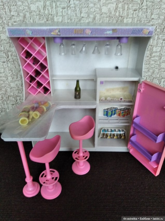 Кухня - бар — Кукольная мебель (фото 2)