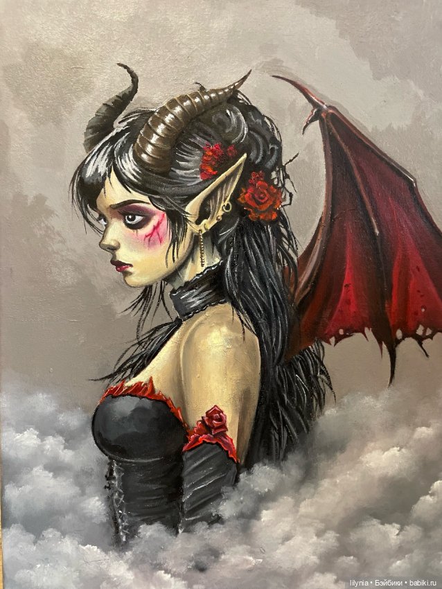 Картина Демонесса — Другие аксессуары для кукол (фото 7)