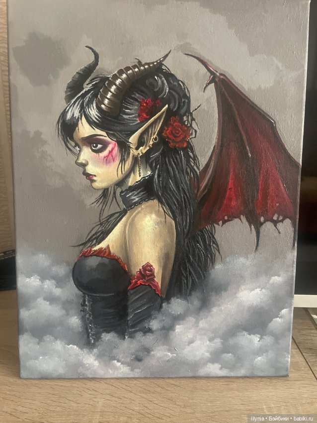 Картина Демонесса — Другие аксессуары для кукол (фото 3)