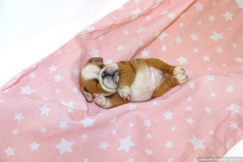 Шш-ш, малыш спит — Авторские игрушки (фото 6)