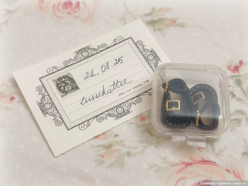 Кожаные туфли для Neo Middie Blythe Licca Momoko Obitsu Wonder Frog (фото 4)