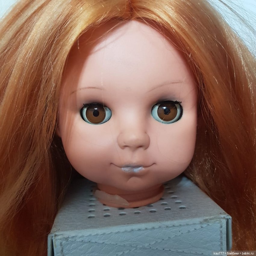 Голова от куклы ГДР — Тела и головы для кукол (фото 4)