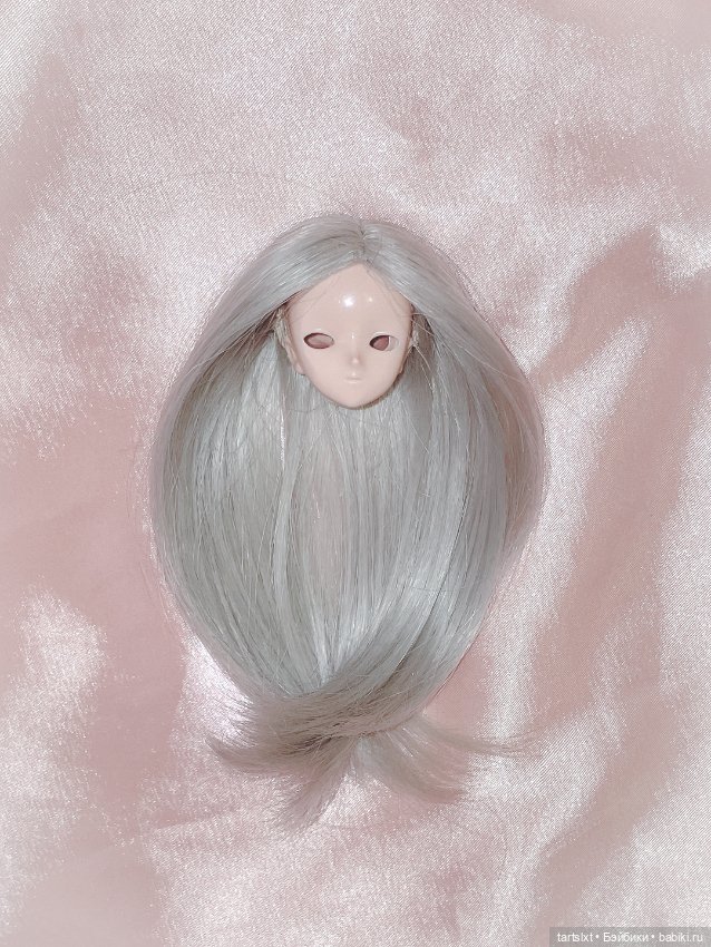 Парик для куклы ОГ 10см 3-4", 4-5" (фото 2)