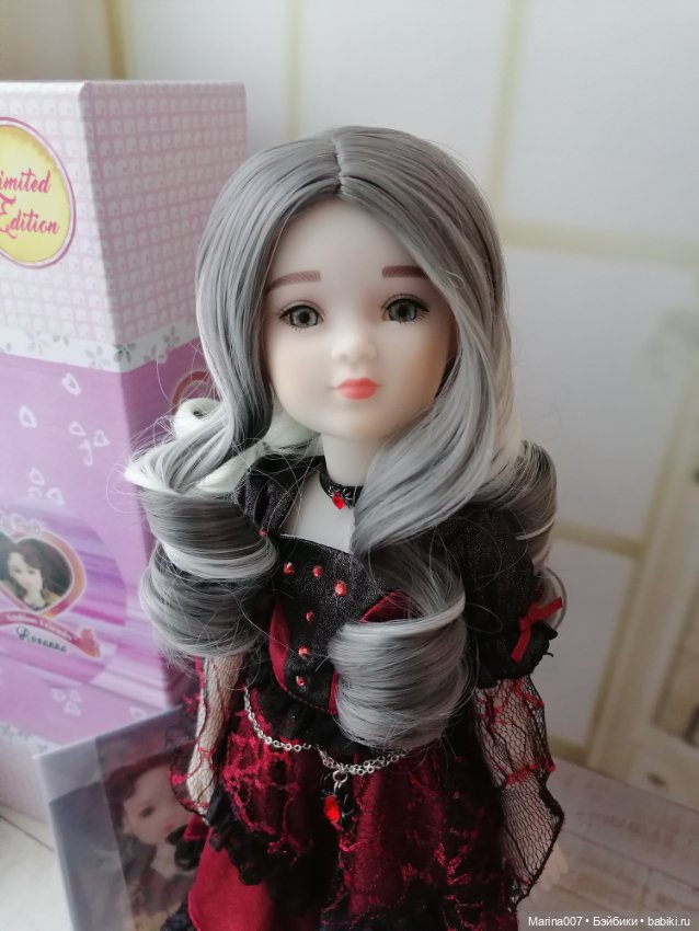 Новый парик от Ариадны Руби Ред, 37 см (фото 4)