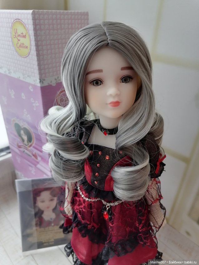 Новый парик от Ариадны Руби Ред, 37 см (фото 9)