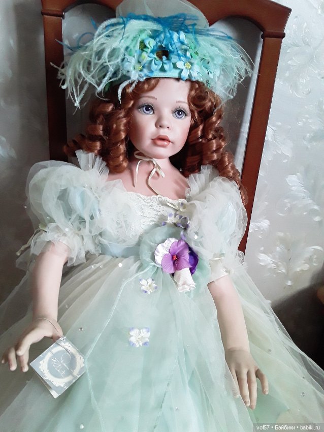 Красавица Джевел — Фарфоровые куклы (фото 4)