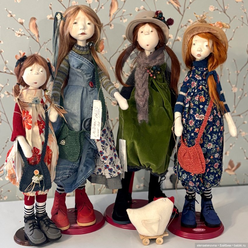 Ilsi-Roos, Zwergnase, папье-маше, уникат, 2020 год (фото 6)