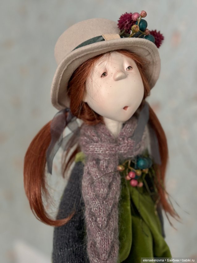 Ilsi-Roos, Zwergnase, папье-маше, уникат, 2020 год (фото 2)