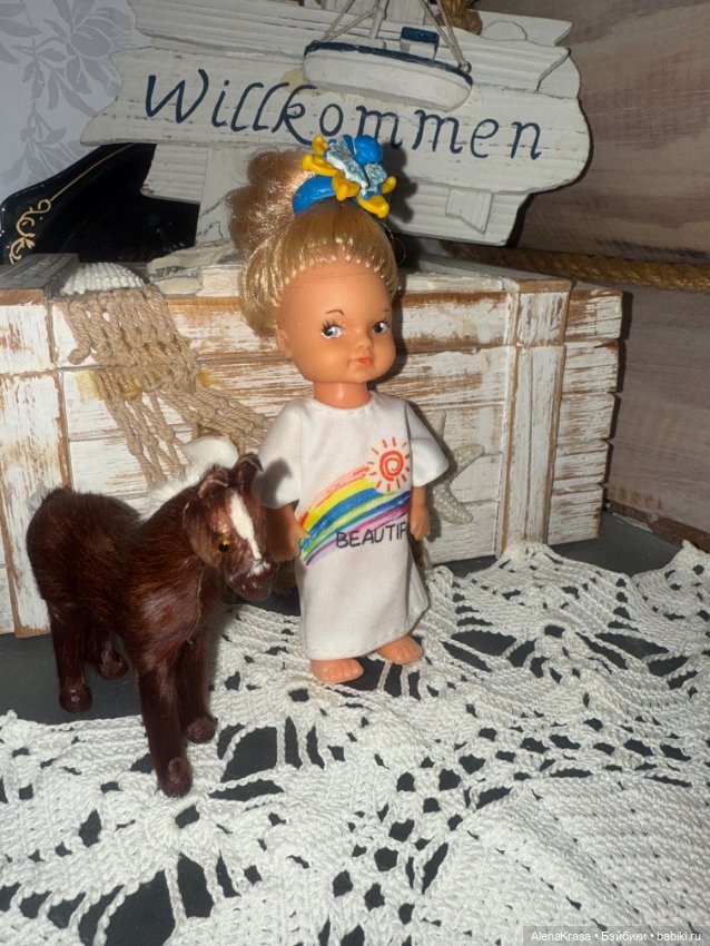 Кукла пупсик Ари — Винтажные куклы и игрушки детства