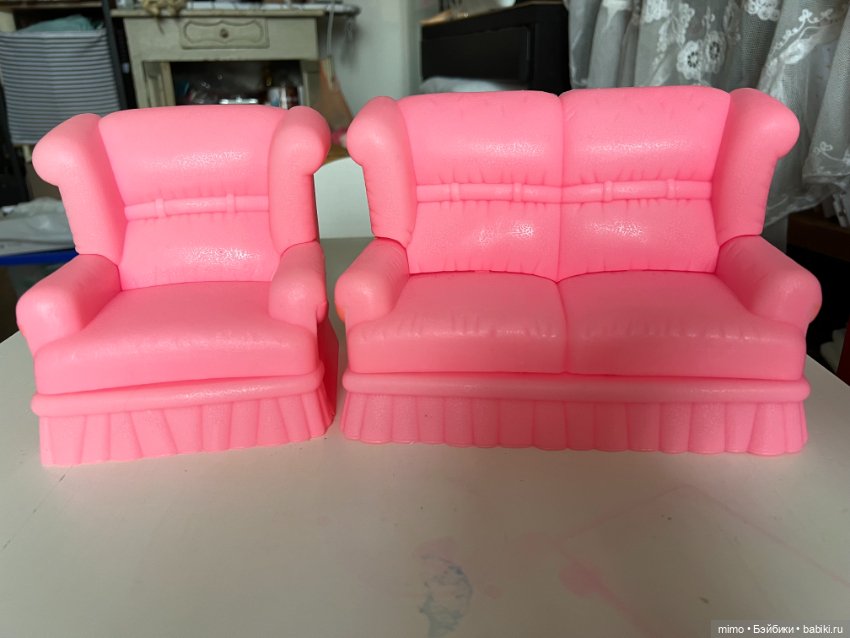 Диван для кукол Барби из 90-х Gloria