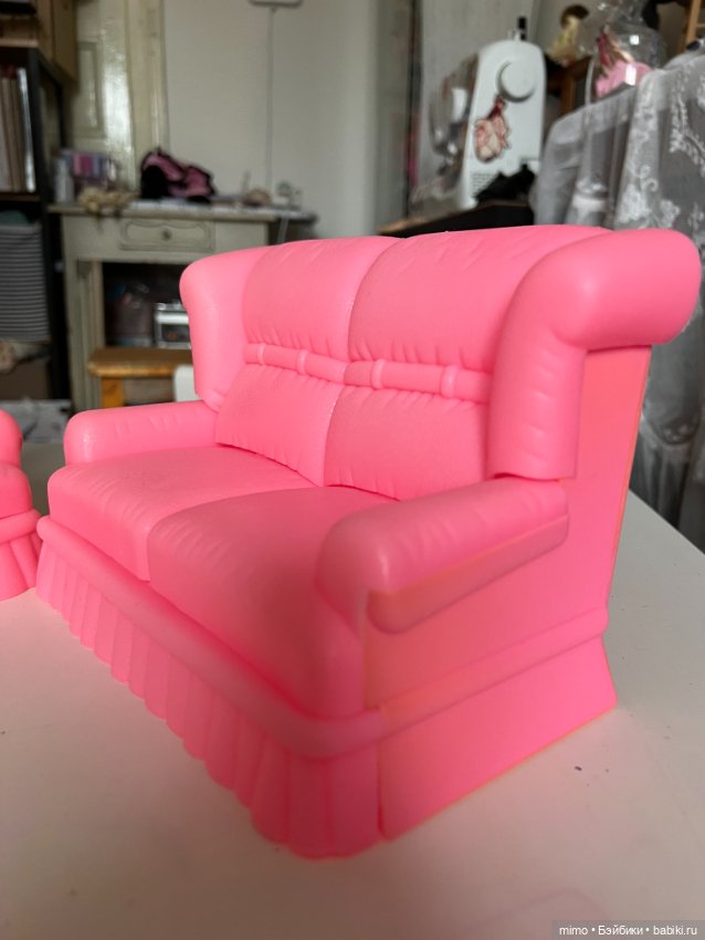 Диван для кукол Барби из 90-х Gloria (фото 2)