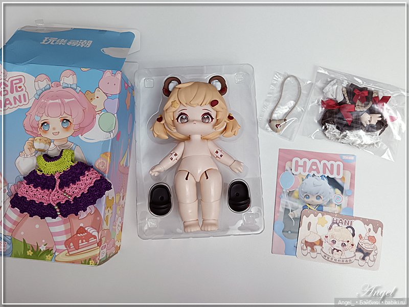 Кукла фирмы Nagi из линейки Nani (малышка-Мишка)