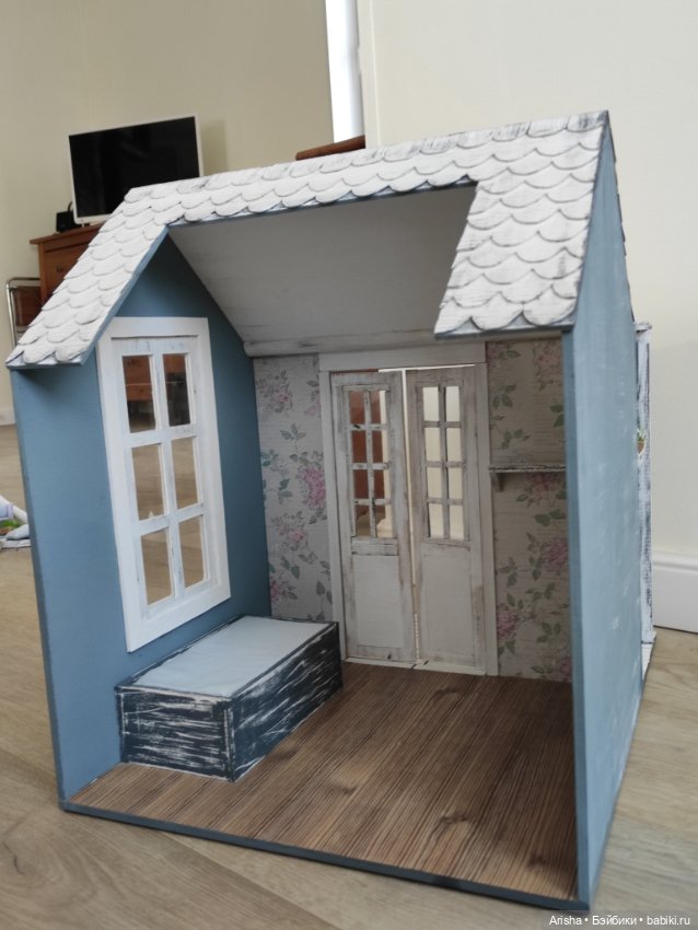 Большой дом румбокс с мебелью и террасой (фото 7)