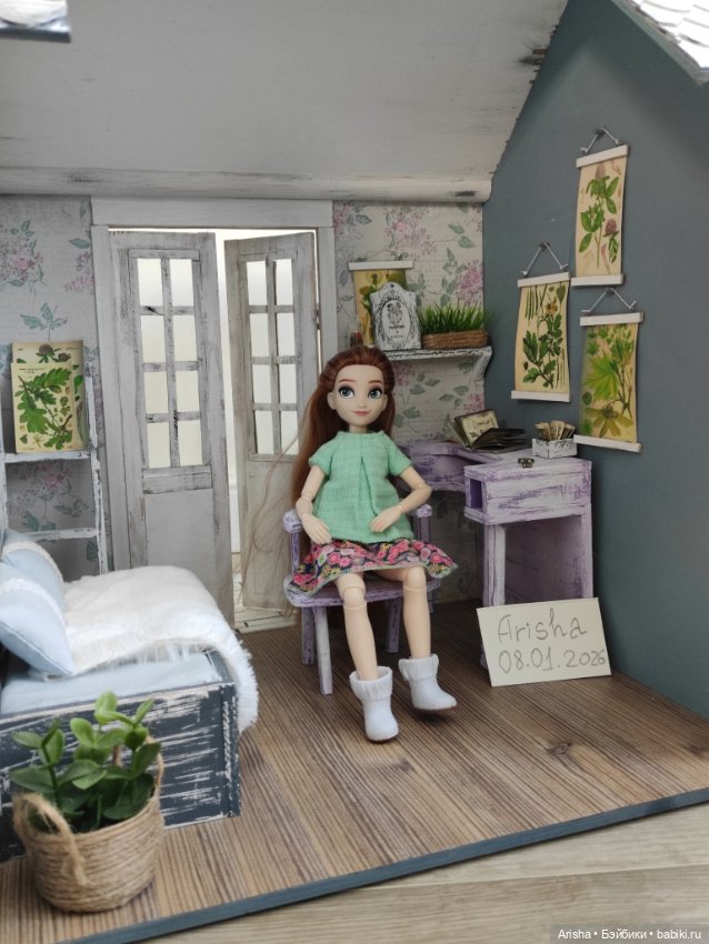 Большой дом румбокс с мебелью и террасой (фото 2)