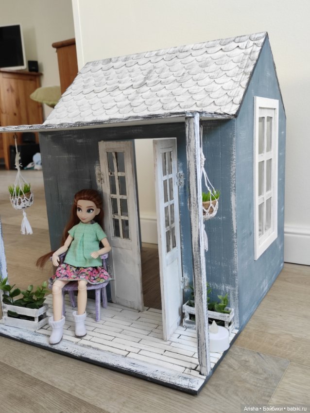 Большой дом румбокс с мебелью и террасой (фото 3)