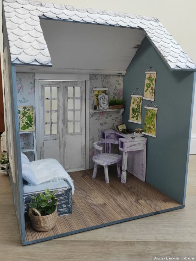 Большой дом румбокс с мебелью и террасой (фото 5)