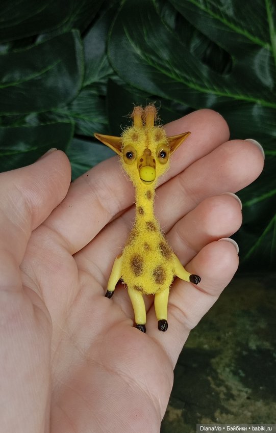 Жирафик — Авторские игрушки (фото 4)