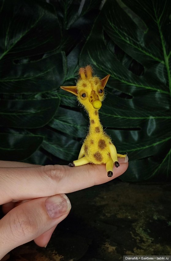 Жирафик — Авторские игрушки