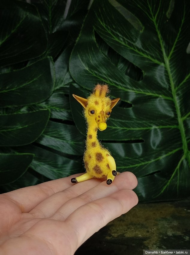 Жирафик — Авторские игрушки (фото 2)
