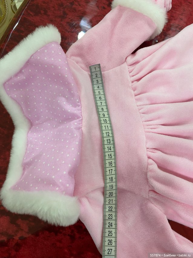 Велюровое пальто для больших девочек (фото 9)