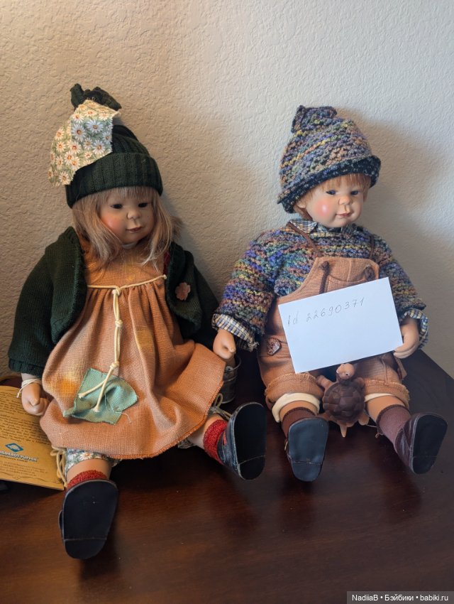 Susi Eimer сэт из 2х лесных человечков (фото 5)