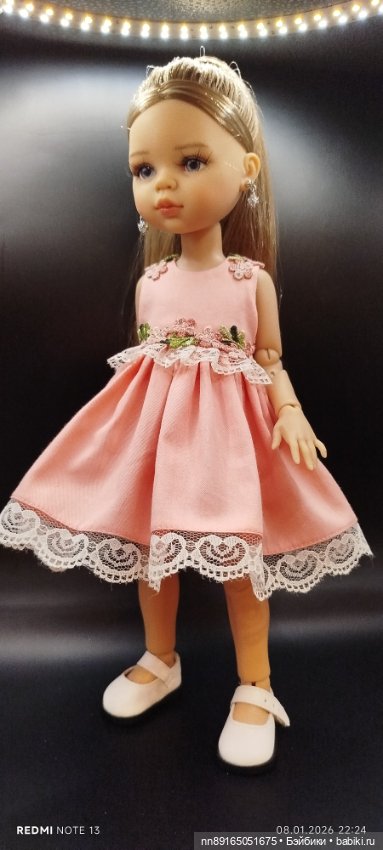 Платье для кукол Паола Рейна 32-34 см, Видал Рохас 35 см и Руби Ред 31 см (фото 6)