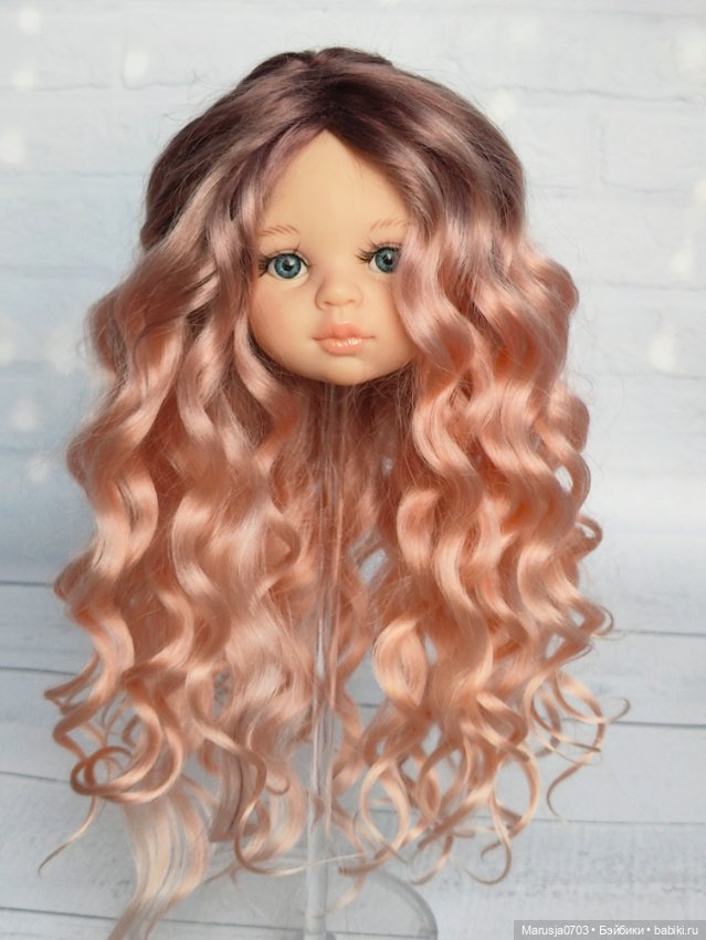 Парички для ваших любимых кукол Паола Рейна