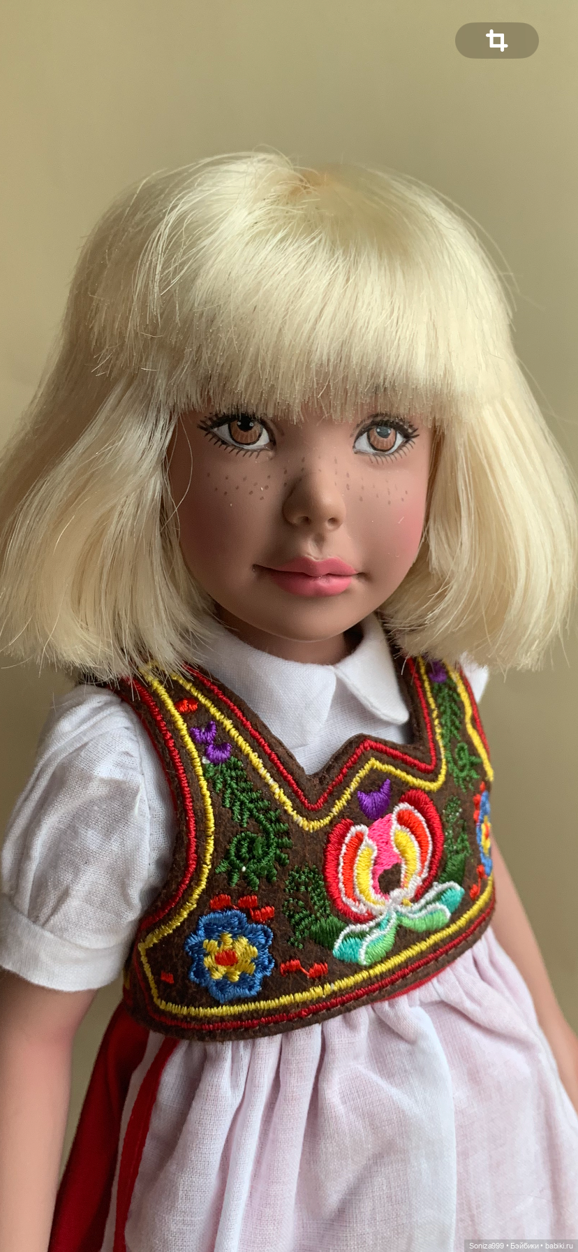 Новогодняя гномочка от Дениса Бастьена