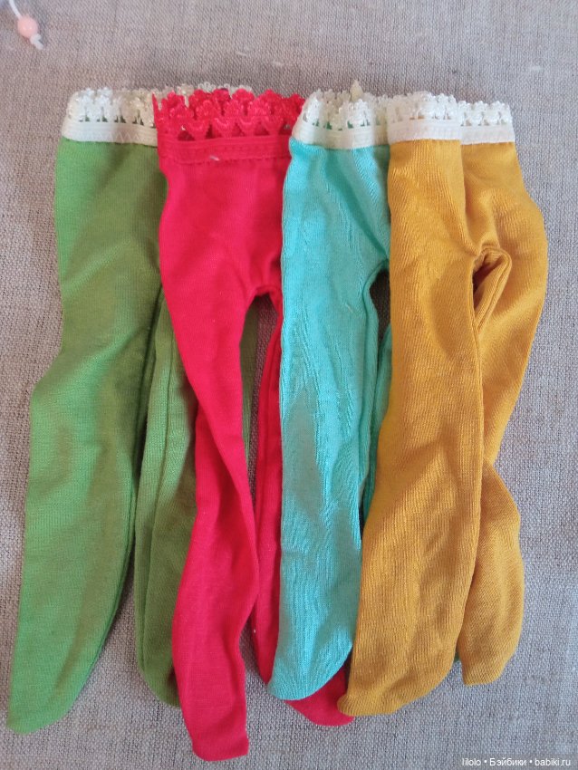 Лот из 5 колгот для кукол Паола Рейн (фото 2)