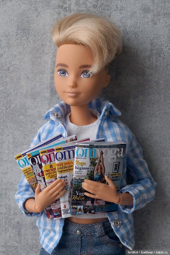 Набор журналов "OM Yoga" в масштабе 1:6 (фото 4)