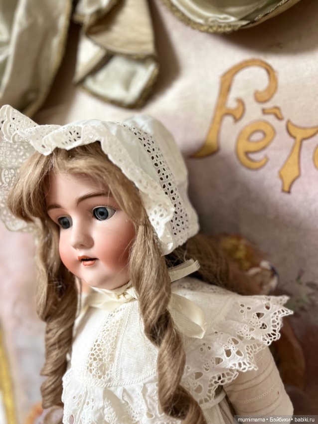 Большая антикварная кукла Walkure Kestner для KH рост 70 см (фото 6)