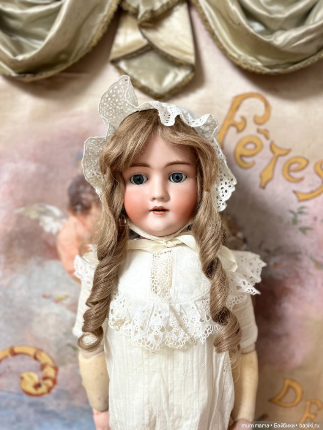 Большая антикварная кукла Walkure Kestner для KH рост 70 см (фото 2)