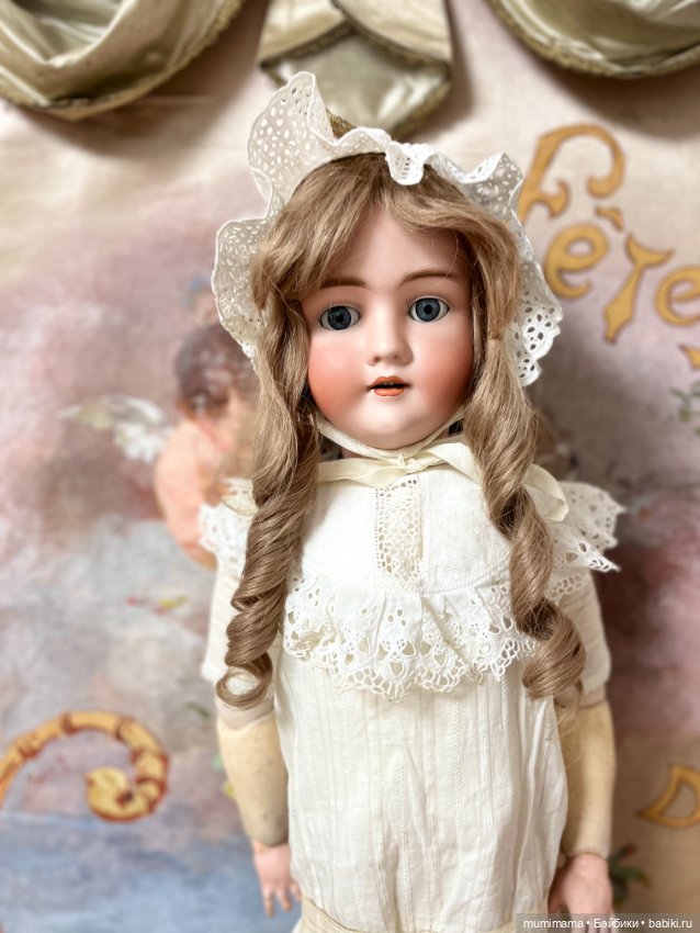 Большая антикварная кукла Walkure Kestner для KH рост 70 см (фото 5)