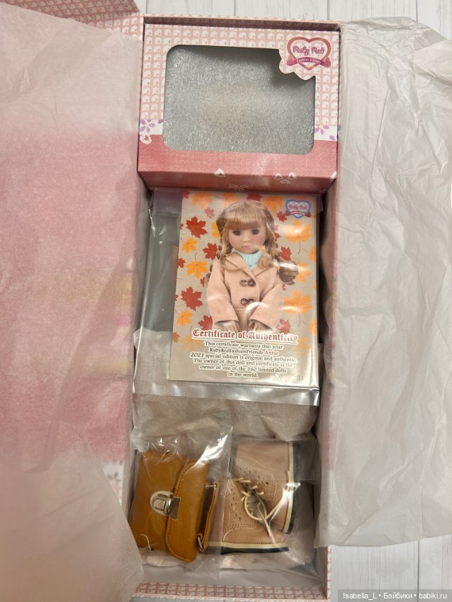 Лимитированная Анна Ruby Red (Руби Ред) (фото 5)