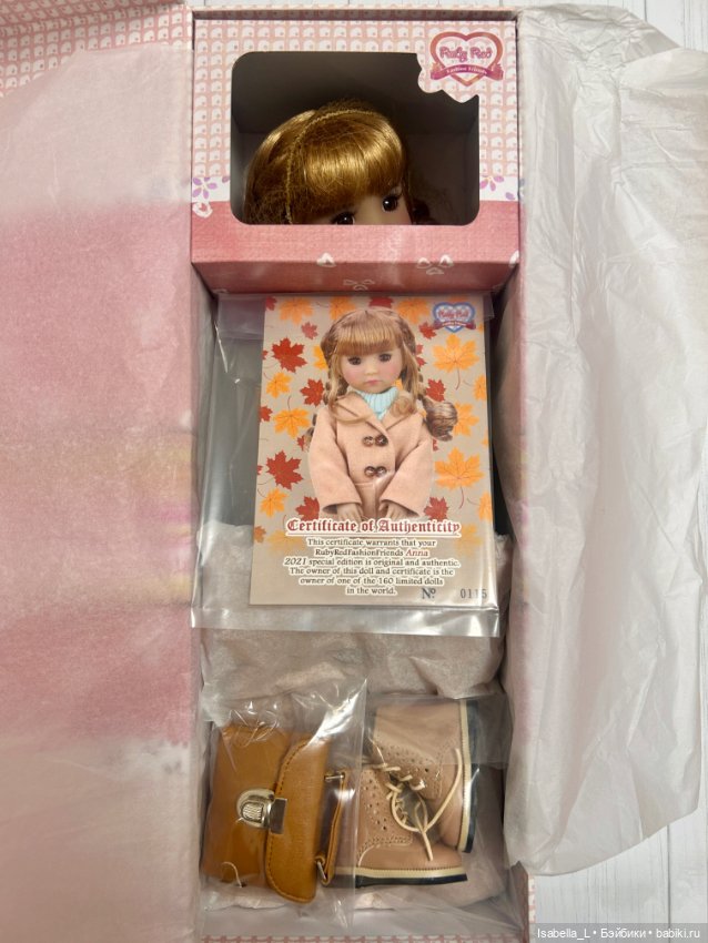 Лимитированная Анна Ruby Red (Руби Ред) (фото 8)