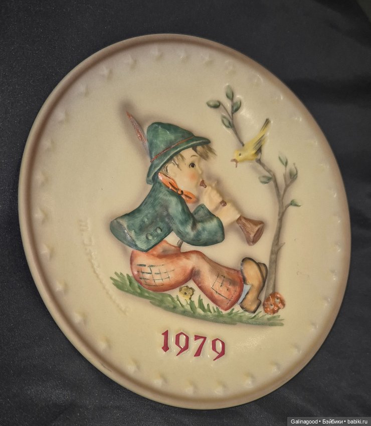 Ежегодная коллекционная тарелочка Goebel (фото 3)